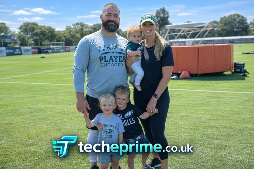 kylie kelce daughters sports restrictions