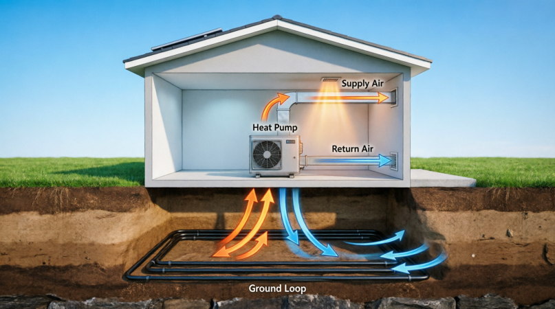 Smart Energy: Why a Geothermal System Makes Sense Today Geothermal heating and cooling