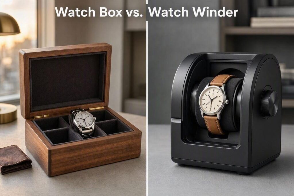 Watch Box vs. Watch Winder: Which One Does Your Automatic Watch Actually Need?